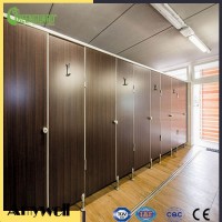 Amywell Factory formica phenolic compact laminate toilet cubicle partition