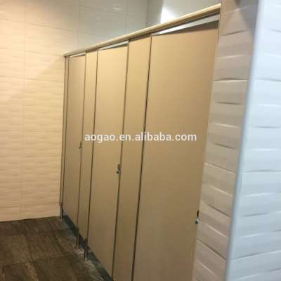 wood compact laminate hpl toilet partition