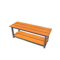 AOGAO waterproof compact laminate Hpl Bench for locker room