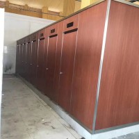 AOGAO composite board pvc and hpl toilet partition